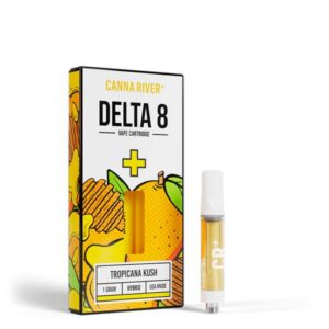Canna River⁺ Delta-8 Cartridge 1 Gram - Tropicana Kush (Hybrid)