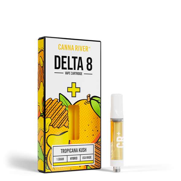 Canna River⁺ Delta-8 Cartridge 1 Gram - Tropicana Kush (Hybrid)