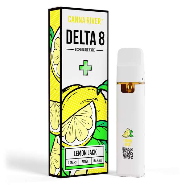 Canna River⁺ Delta-8 Disposable 2 Gram - Lemon Jack (Sativa)
