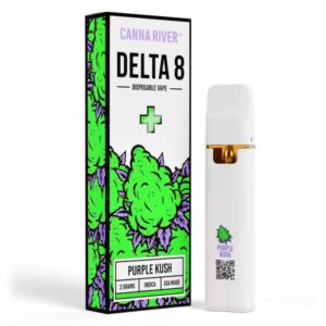 Canna River⁺ Delta-8 Disposable 2 Gram - Purple Kush (Indica)