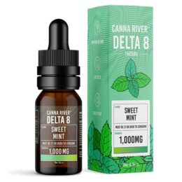 Canna River⁺ Delta 8 Tincture 1000mg - Sweet Mint