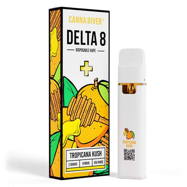 Canna River⁺ Delta-8 Disposable 2 Gram - Tropicana Kush (Hybrid)