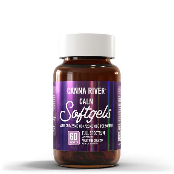 Calm Full Spectrum CBD Softgels 60ct