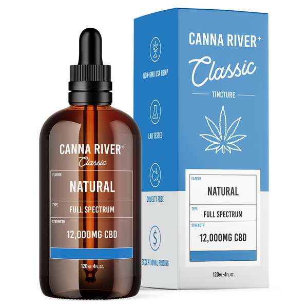 Full Spectrum CBD Classic Tincture - Natural - 120mL