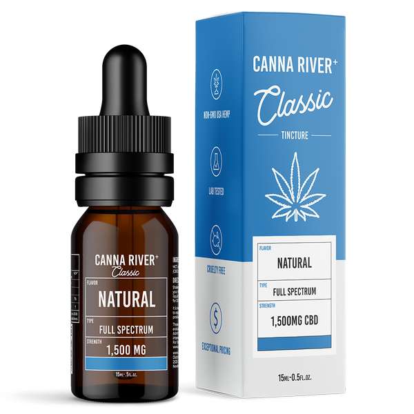 Full Spectrum CBD Classic Tincture - Natural - 15mL