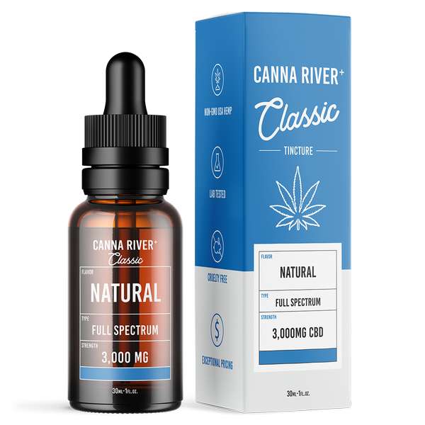 Full Spectrum CBD Classic Tincture - Natural - 30mL