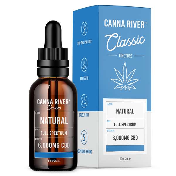 Full Spectrum CBD Classic Tincture - Natural - 60mL