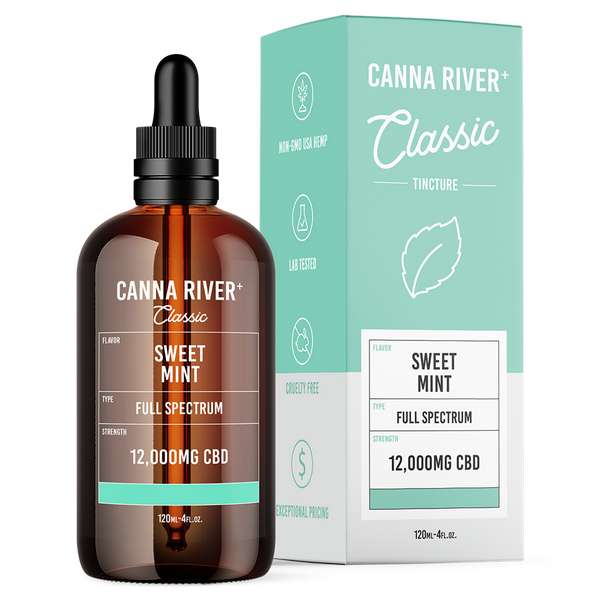 Full Spectrum CBD Classic Tincture - Sweet Mint - 120mL