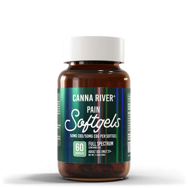pain Full Spectrum CBD Softgels 60ct