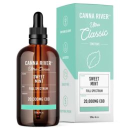 Canna River⁺ Full Spectrum CBD Ultra Classic Tincture 20000mg - Sweet Mint