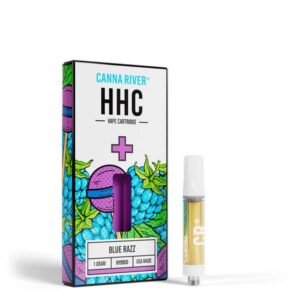 Canna River⁺ HHC Cartridge 1 Gram - Blue Razz (Hybrid)