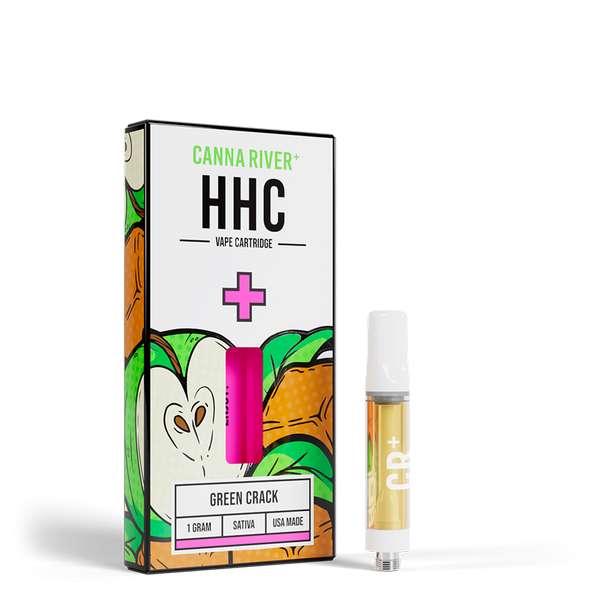 Canna River⁺ HHC Cartridge 1 Gram - Green Crack (Sativa)