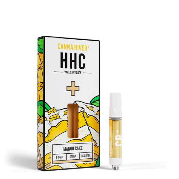 Canna River⁺ HHC Cartridge 1 Gram - Mango Cake (Sativa)