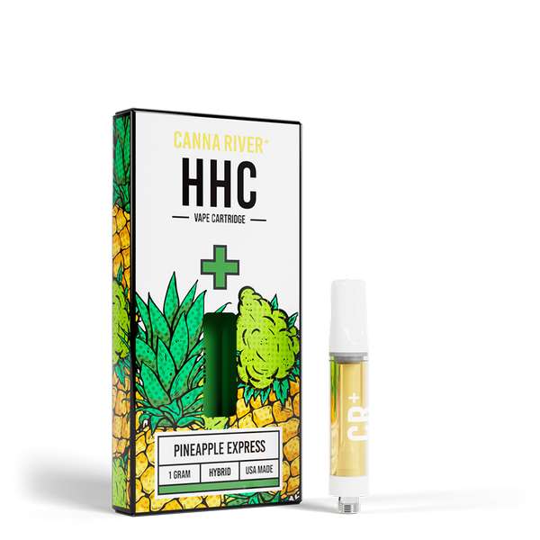 Canna River⁺ HHC Cartridge 1 Gram - Pineapple Express (Hybrid)