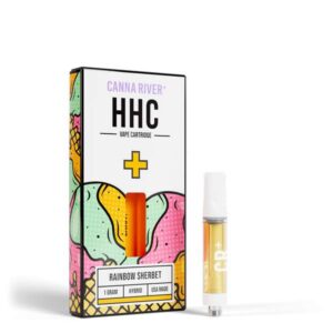 Canna River⁺ HHC Cartridge 1 Gram - Rainbow Sherbet (Hybrid)