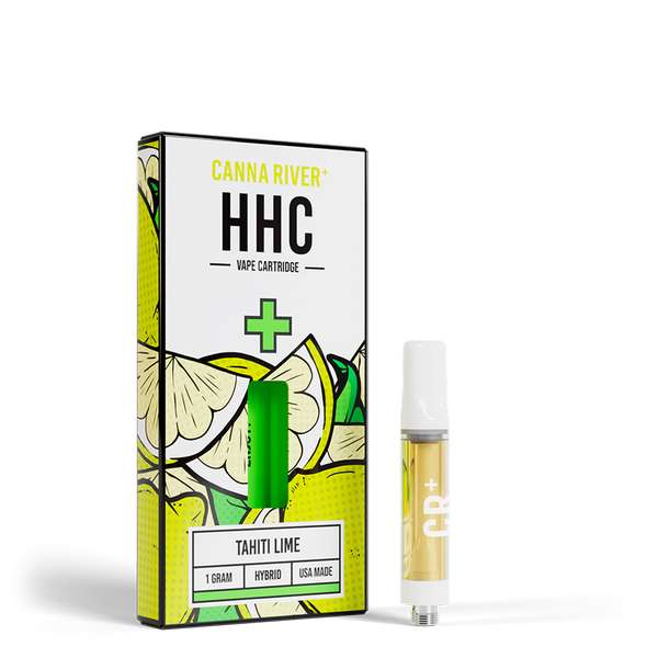 Canna River⁺ HHC Cartridge 1 Gram - Tahiti Lime (Hybrid)