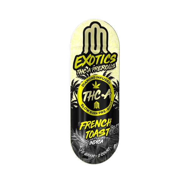 Modus Exotics THC-A Prerolls 1.5g | 2ct - French Toast (Indica)