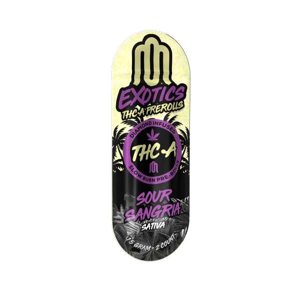 Modus Exotics THC-A Prerolls 1.5g | 2ct - Sour Sangria (Sativa)