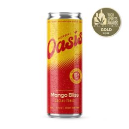 cbdMD Delta 9 Herbal Oasis Social Tonic - MANGO BLISS- 10 MG THC - 4 PACK