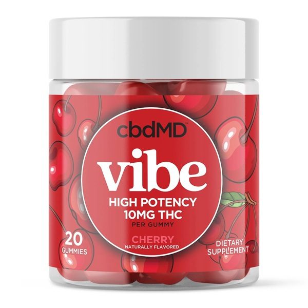 cbdMD Delta 9 THC Gummies 20 Count