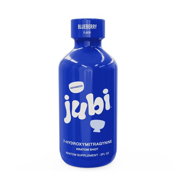 Jubi 7oh Extract Kratom Shots 50mg - Blueberry