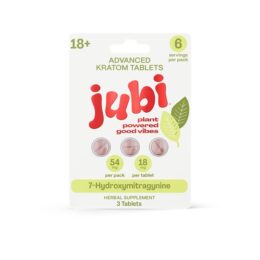 Jubi 7oh Advanced Kratom Tablets 18mg | 3ct