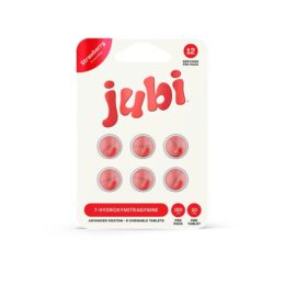 Jubi 7oh Extract Chewable Kratom Tablets 30mg | 6ct - Strawberry