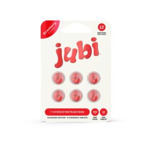 Jubi 7oh Extract Chewable Kratom Tablets 30mg | 6ct
