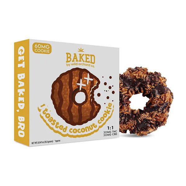 Wild Orchard Baked Delta-9 Toasted Coconut Cookies 1pk
