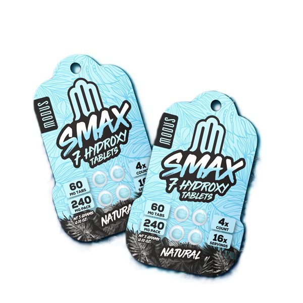 Modus Smax 7-OH Tablets 60mg per tablet- 4ct (240mg) - Natural