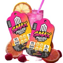 Modus Smax Psuedo Tablets 60mg per tablet- 4ct (240mg) - Pink Lemonade