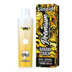 Binoid True Strain Rechargeable Disposables 7 Grams - Banana Crack (Sativa)