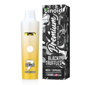 Binoid True Strain Rechargeable Disposables 7 Grams - Black Truffles (Indica)