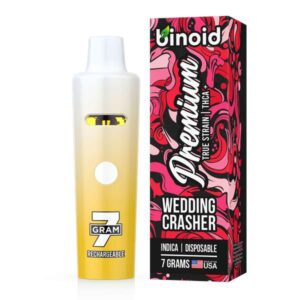 Binoid True Strain Rechargeable Disposables 7 Grams - Wedding Crasher (Indica)