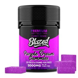 Blazed Gummies 5000mg – THCA + Delta 9P