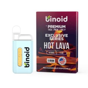 Binoid Exclusive Series THCA Disposable Vapes 5000mg - Hot Lava (Hybrid)
