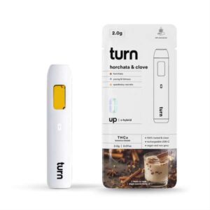 Turn Hemp THCA Rechargeable Vape Pen 2g - horchata & clove