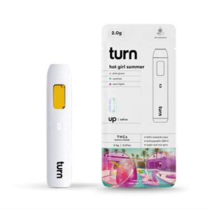 Turn Hemp THCA Rechargeable Vape Pen 2g - hot girl summer
