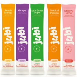 Jubi Kratom Stick Packs (5 Flavors) – 120mg Per Stick