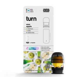 Turn Hemp Pods 1g - sour apple