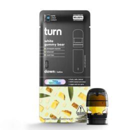 Turn Hemp Pods 1g - white gummy bear