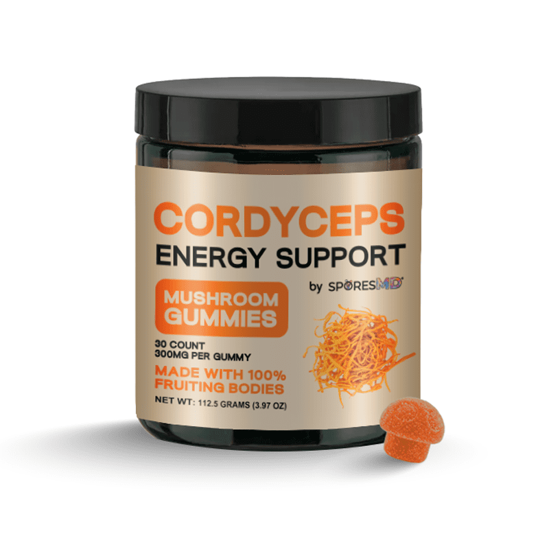 SporesMD Cordyceps Mushroom Gummies 30ct