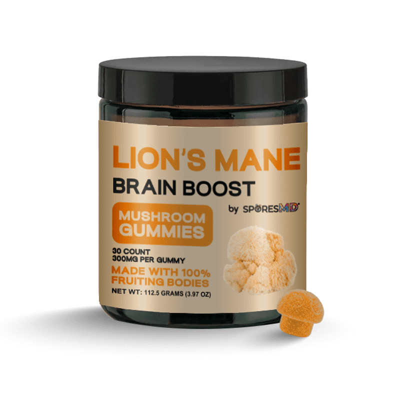 SporesMD Lions Mane Mushroom Gummies 30ct