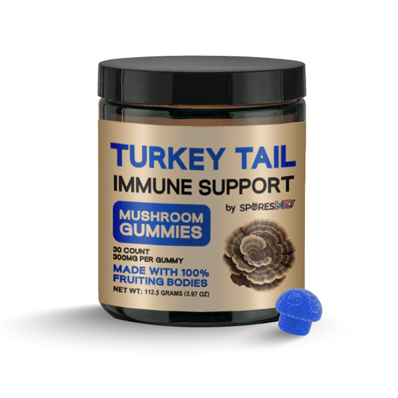 SporesMD Turkey Tail Mushroom Gummies 30ct